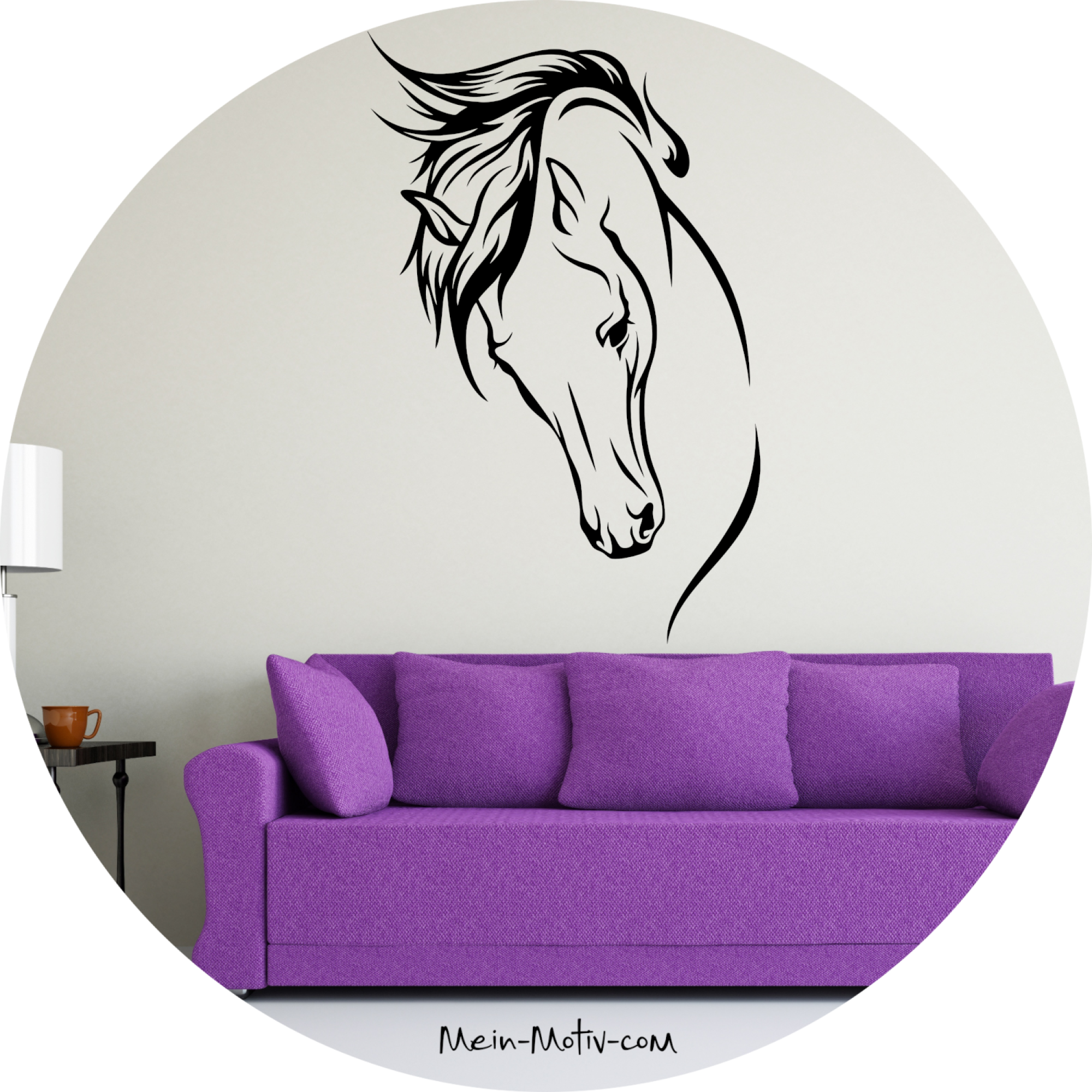 Wandtattoo 36011 Pferd